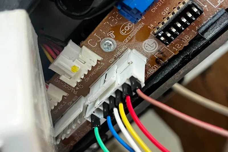 Certified factory error-code extraction and low-voltage wiring harness terminal testing